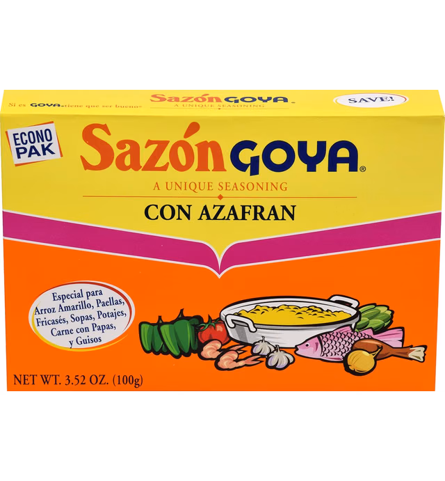 Goya Sazón Seasoning With Azafran, 3.52 Oz