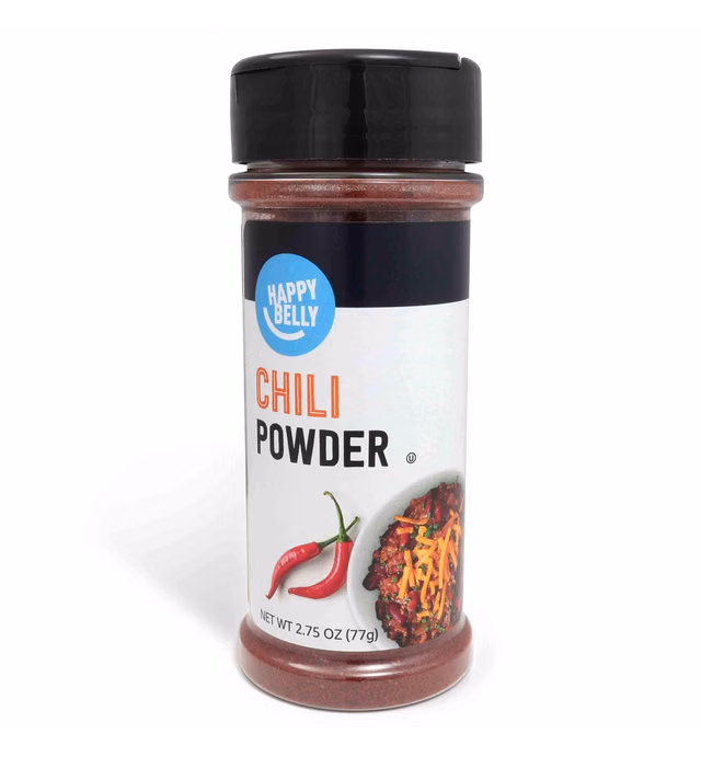 Amazon Brand - Happy Belly Chili Powder, 2.75 Oz