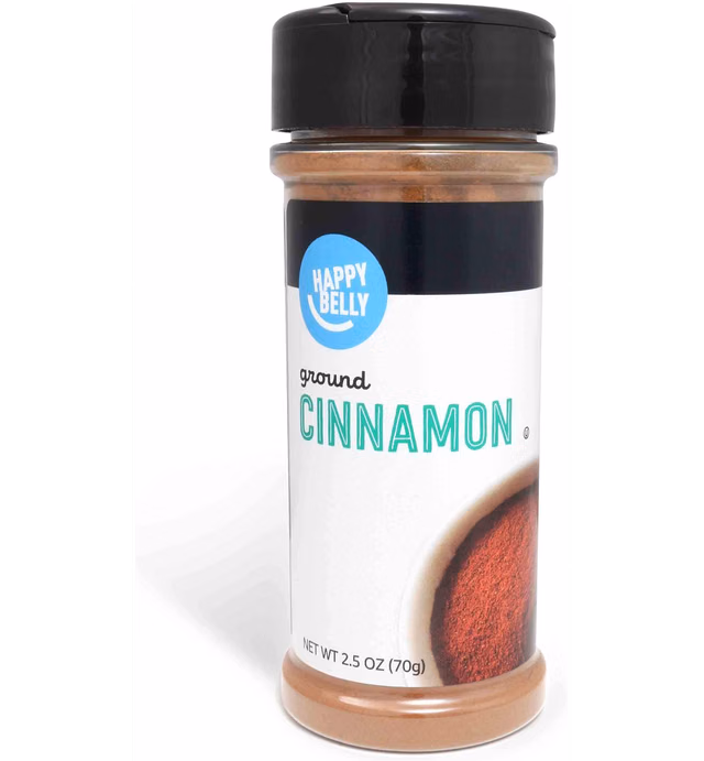 Amazon Brand - Happy Belly Cinnamon, Ground, 2.5 Ounces