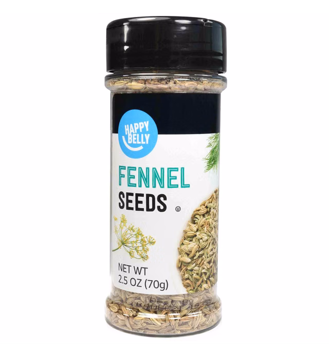 Amazon Brand - Happy Belly Fennel Seeds, 2.5 Oz