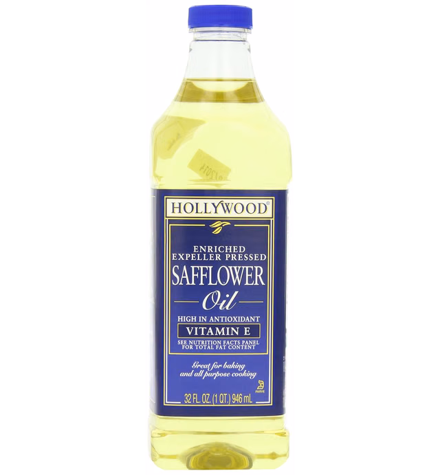 Hollywood Safflower Oil, 32 Oz