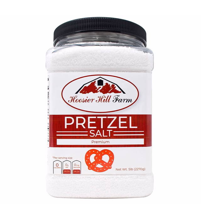 Coarse Pretzel Salt by Hoosier Hill Farm, 5 Pound (Pack of 1)