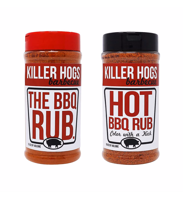Killer Hogs The BBQ Rub + HOT BBQ Rub Bundle