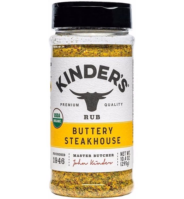 Kinder's Organic New White Jar with Yellow