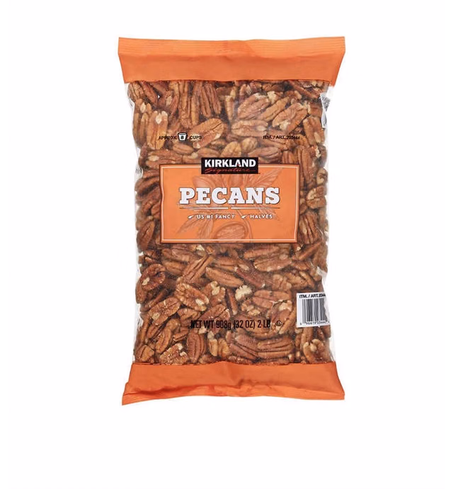 KLS Signature Whole Pecan Halves 2 LB Bulk Saving