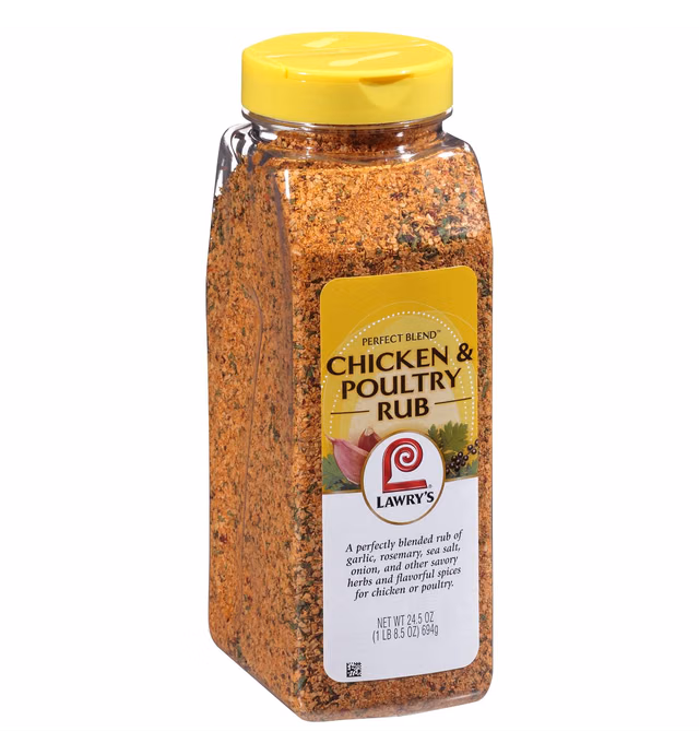 Lawry's Perfect Blend Chicken & Poultry Rub, 24.5 oz