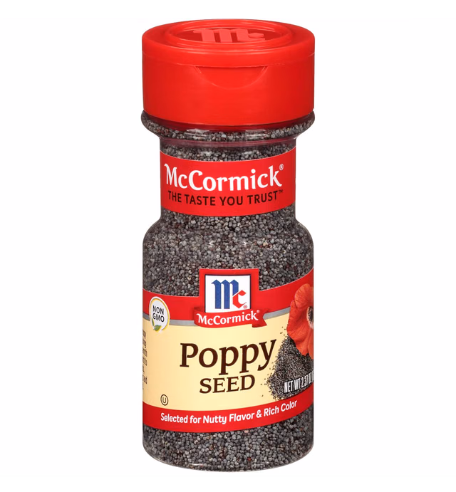 McCormick Poppy Seed, 2.37 oz