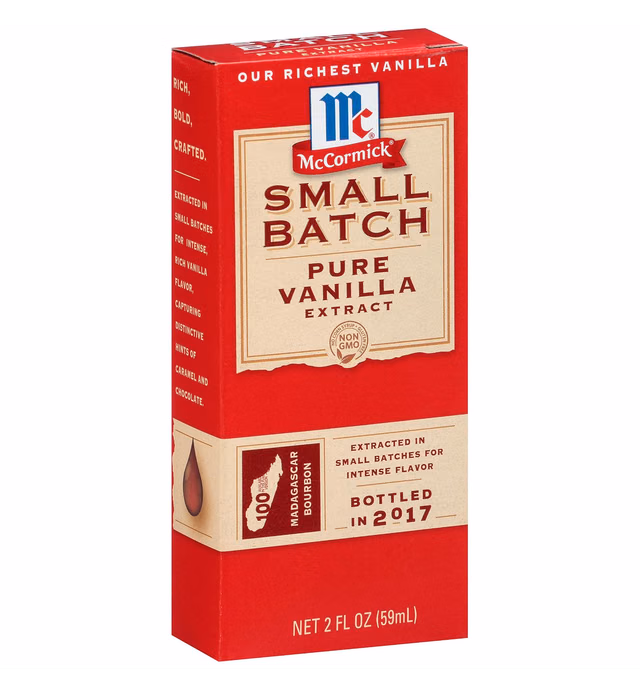 McCormick Small Batch Pure Vanilla Extract, 2 fl oz