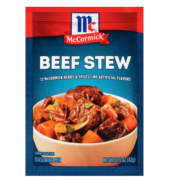 McCormick, Beef Stew Seasoning Mix, 1.5 Oz