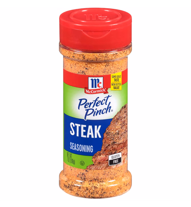 McCormick, Perfect Pinch Steak Seasoning, 7 Oz