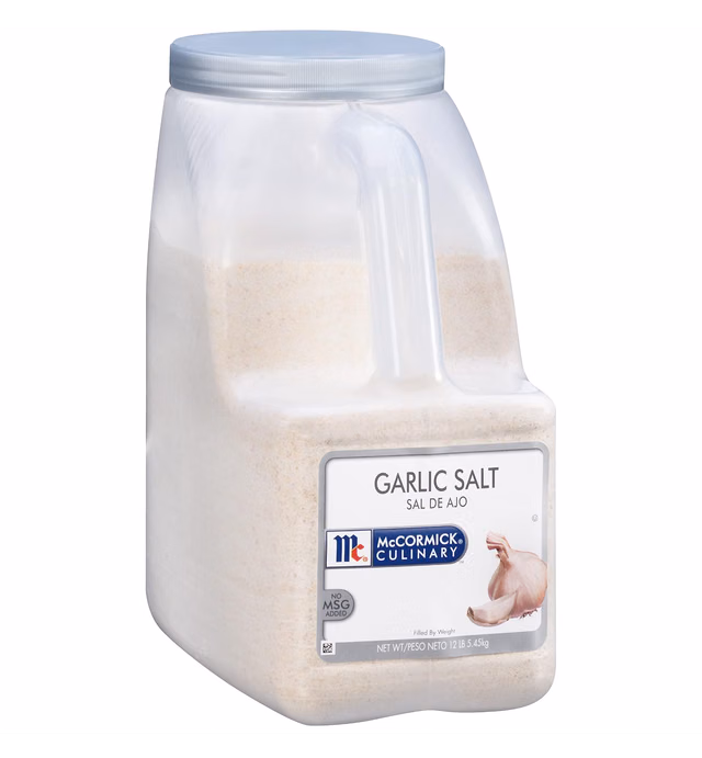 McCormick Culinary Garlic Salt, 12 lb