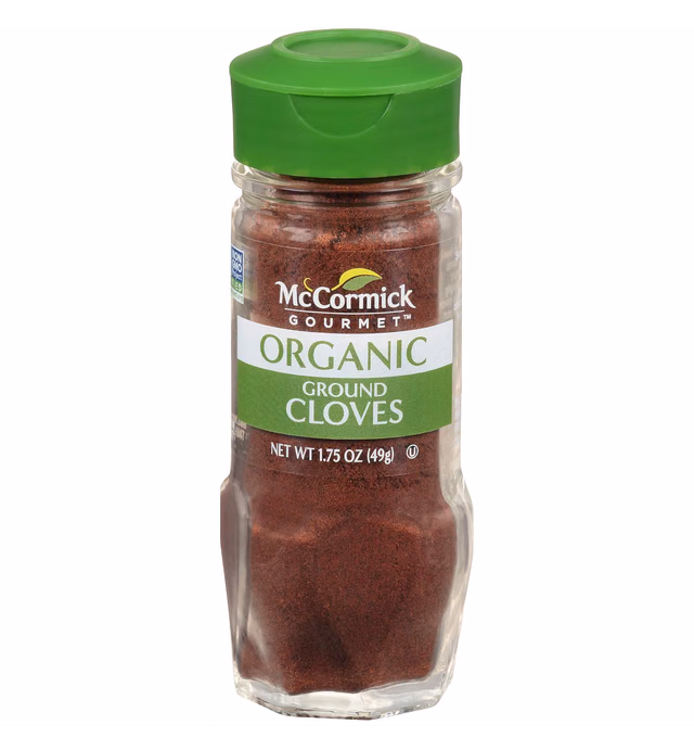 McCormick Gourmet Organic Ground Cloves, 1.75 Oz