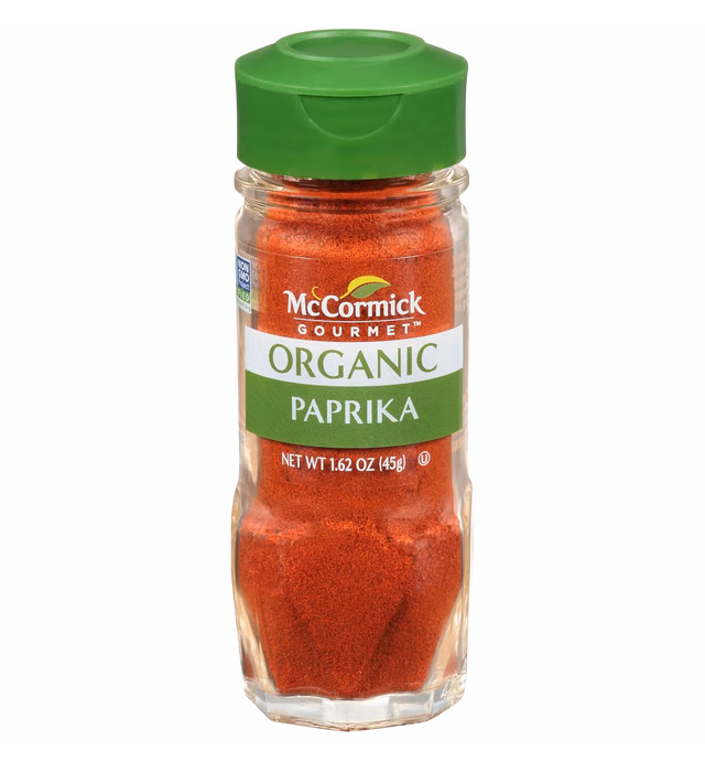McCormick Gourmet Organic Paprika, 1.62 Oz