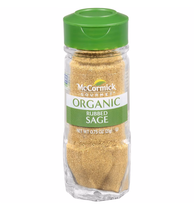 McCormick Gourmet Organic Rubbed Sage, 0.75 Oz