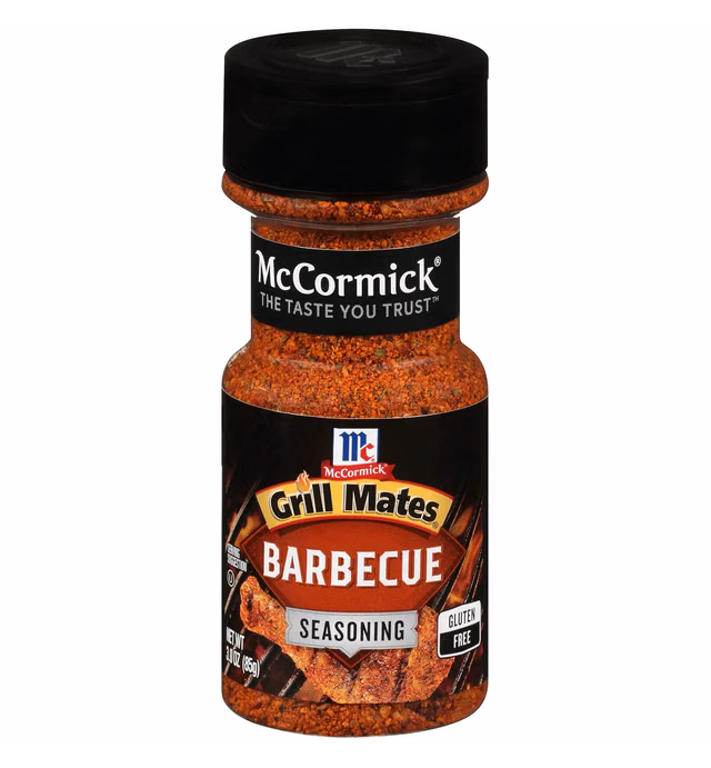 McCormick Grill Mates Barbecue Seasoning, 3 oz (Pack of 6)