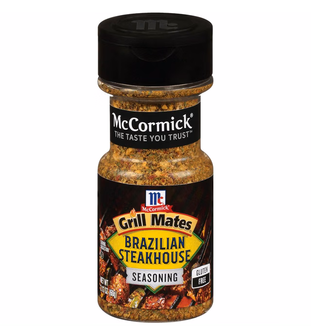 McCormick Grill Mates Brazilian Steakhouse Seasoning, 2.12 Ounce (Pack of 6)