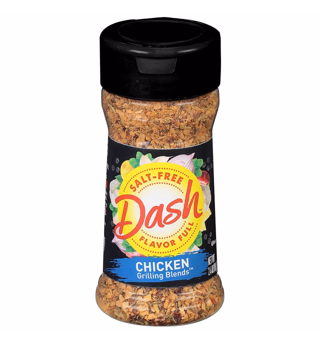 Dash Salt-Free Grilling Blend, Chicken, 2.4 Ounce