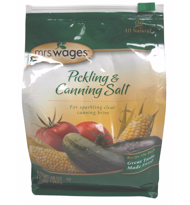 Pickling And Canning Salt By Precision Foods Inc 48oz, (3lbs) 136g
