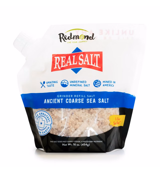 Redmond Life Real Salt Coarse Pouch 16 oz