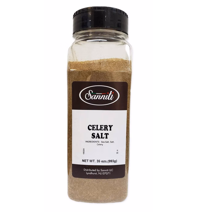 Sanniti Premium Celery Salt, 35 Ounce