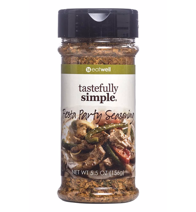 Tastefully Simple Fiesta Party Mexican Seasoning, 5.5 Ounce