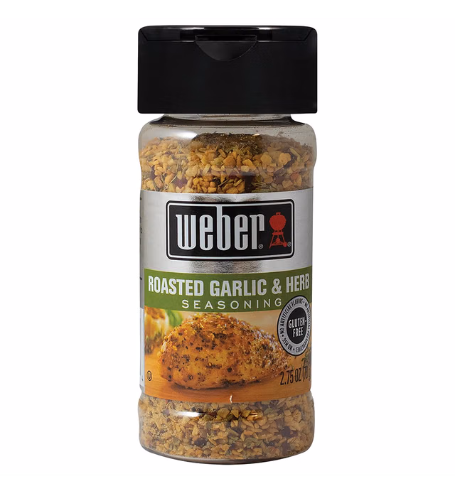 Weber Roasted Garlic Herb Seasoning, 2.75 Shaker