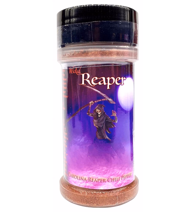 Carolina Reaper Chili Pepper Powder Wicked Reaper Wicked Tickle World's Hottest Chili Pepper