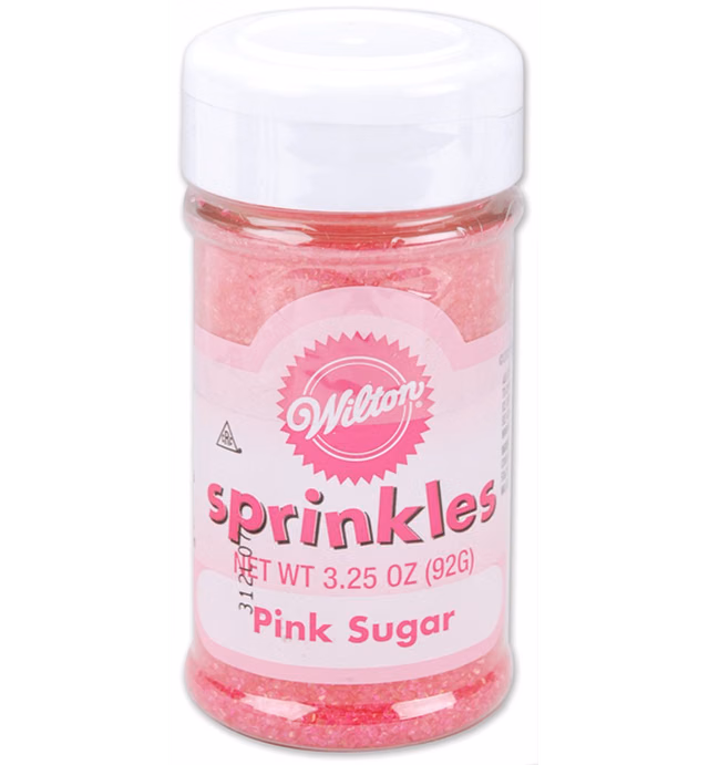 Wilton Pink Spring Sugar, 3.25oz