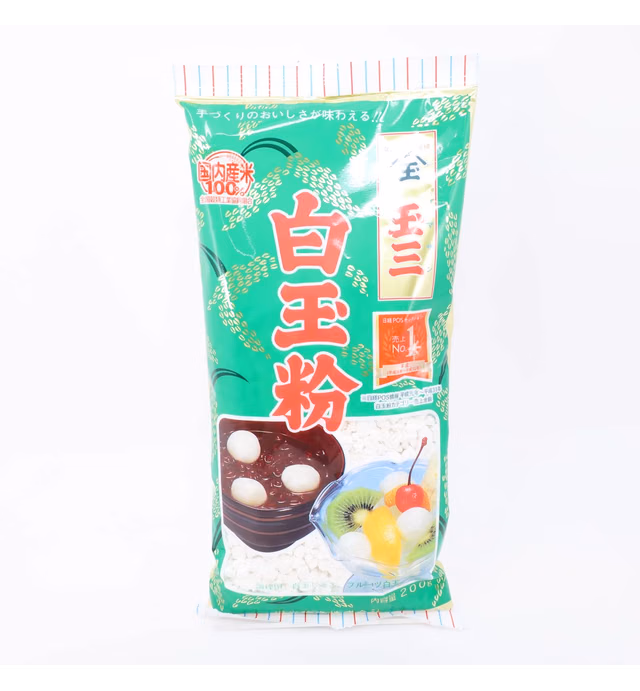 Shiratamako (白玉粉 Shiratama ko) Premium Glutinous Rice Flour for making Mochi, Dango, Daifuku