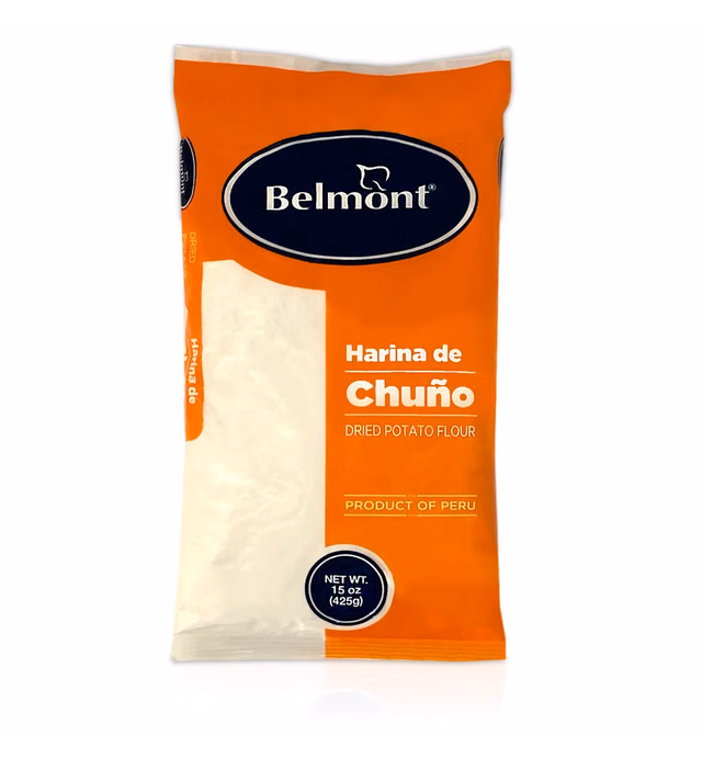 Belmont Harina De Chuño (Dried Potato Flour) Single Bag 15oz - Product of Peru