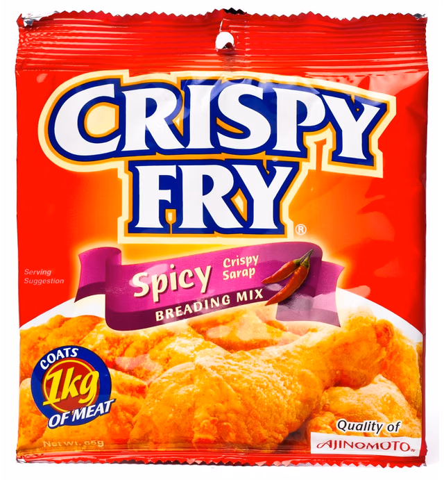 Crispy Fry Spicy Crispy Sarap Breading Mix 65g (Pack of 6)