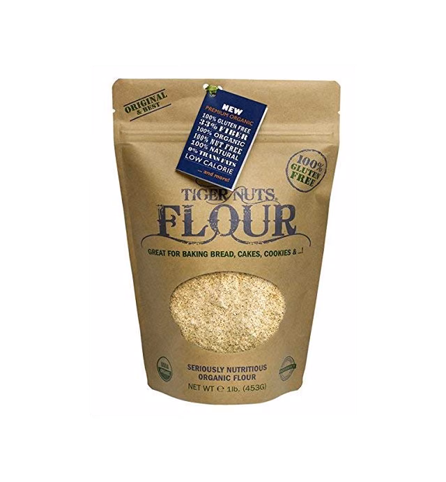 TIGER NUTS - FLOUR PREMIUM ORGANIC(1lb) | Gluten Free, High Fiber, Gluten, Non-GMO, Paleo Perfect