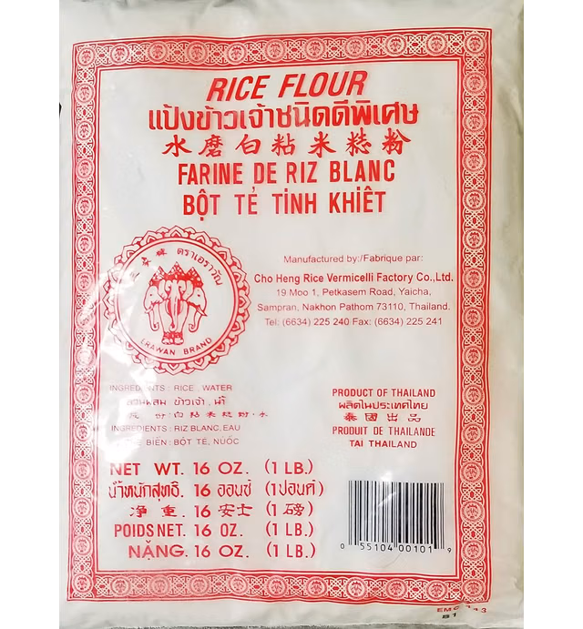 Thai Rice Flour Gluten Free 6 Pack, Great for Cooking & Baking. Erawan Brand Rice Flour (6)