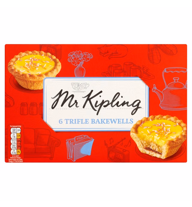 Mr Kipling Trifle Bakewells 6 per pack