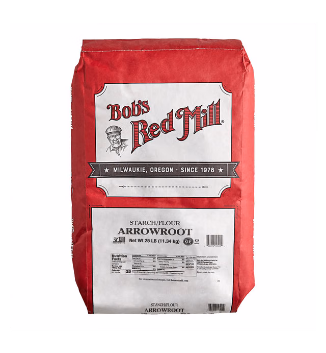 Bob's Red Mill Arrowroot Starch / Flour 25 lb.