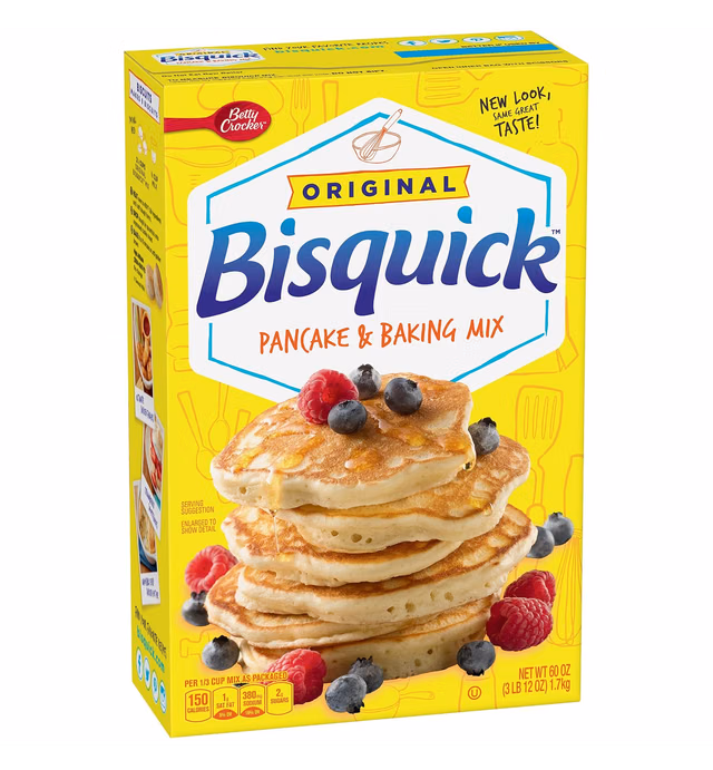 Bisquick Baking Mix, Original All-Purpose, 60 Ounce