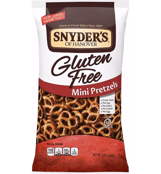 Gluten Free Mini Pretzels
