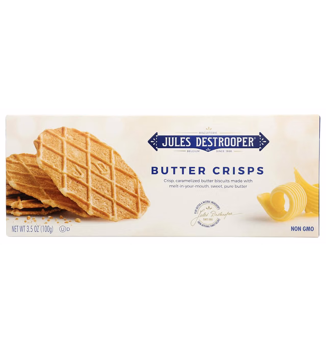 Jules Destrooper Butter Crisps, 3.5 Oz