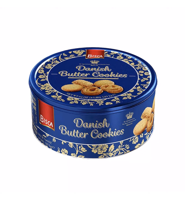 Bisca Dansk Danish Butter Cookie Assortment -4 LBS