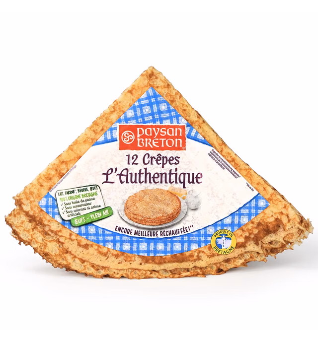 French Crepes Blini Original Traditional Recipe - 12 pcs