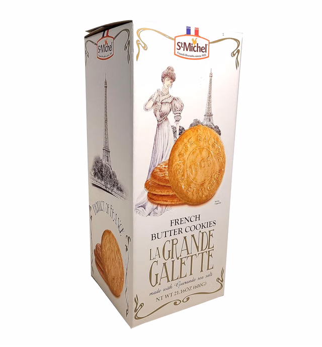 La Grande Galette French Butter Cookies - 4 Pack