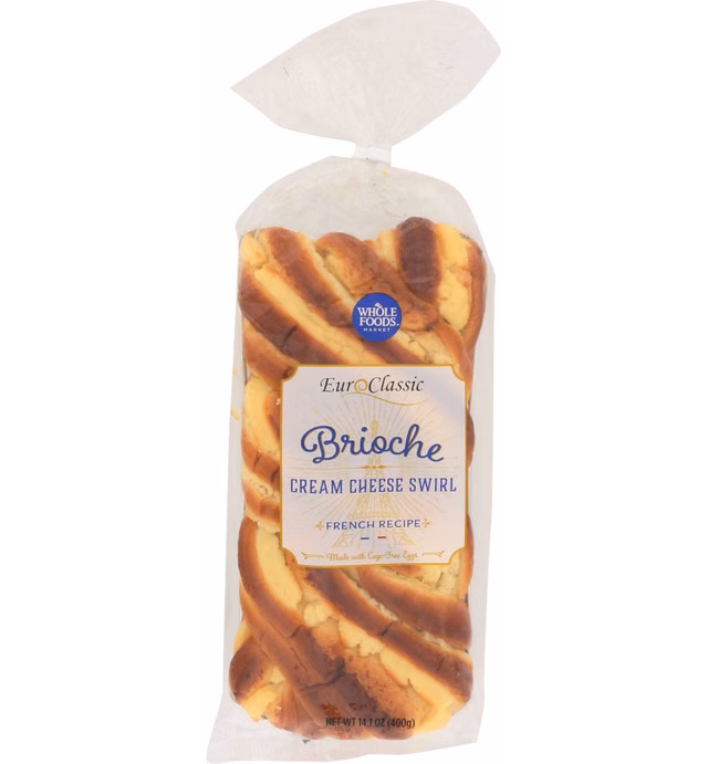 Whole Foods Market Brioche Loaf With Cream Cheese, 14.11 Oz