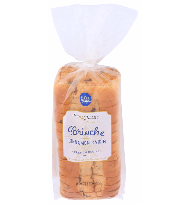 Whole Foods Market Cinnamon Raisin Brioche, 15.87 Oz