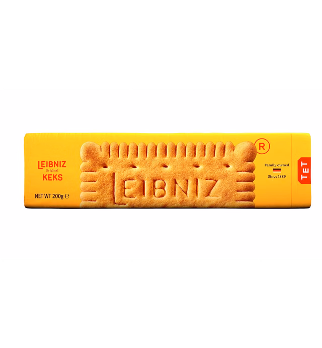 Bahlsen Leibniz Butter Biscuit Cookies (1 box) | Our classic original buttery biscuits (7 ounce boxes)