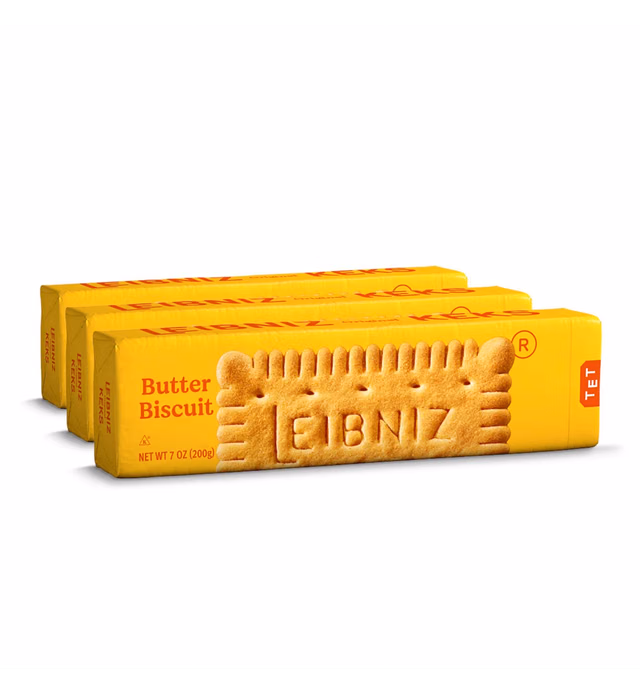 Bahlsen Leibniz Butter Biscuit Cookies (3 boxes) | Our classic original buttery biscuits (7 ounce boxes)