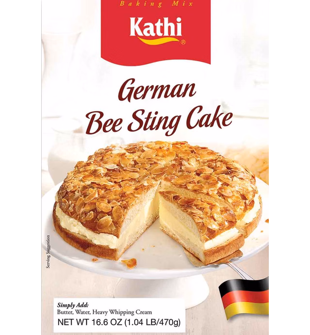 Kathi German Bee Sting Cake Mix, 17.8 Ounce
