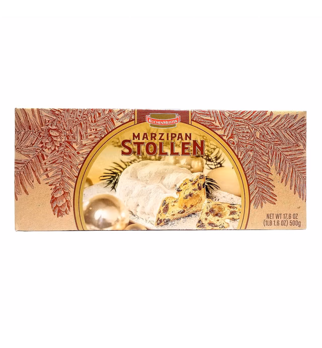 Kuchenmeister Kuchen Meister Luxury Marzipan Christmas Stollen 500G