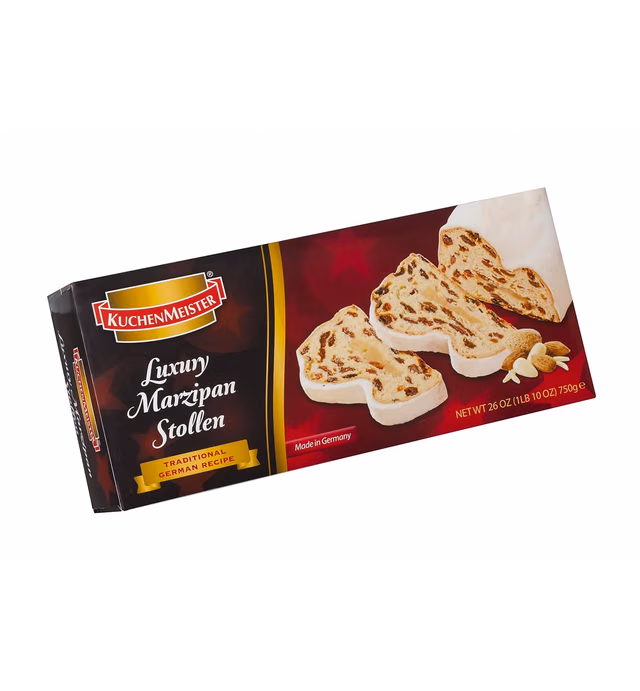 Kuchenmeister Marzipan Stollen in Gift Box, 17.5 Ounce