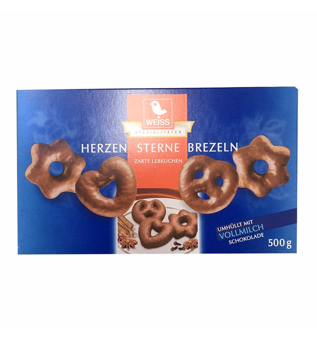 Weiss Lebkuchen -Milk Chocolate (500 g)