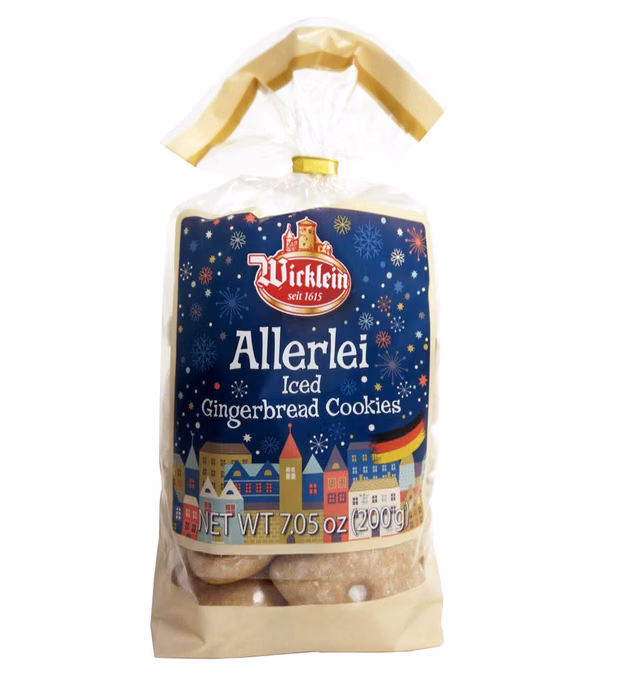 Wicklein Allerlei Iced Gingerbread Cookies 7.05oz